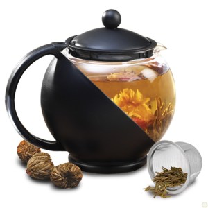 Cool Tea Pot with Flowering Tea